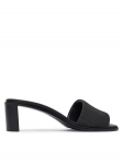 Calvin Klein Pl&auml;tud Block Heel Sandal Aop HW0HW03016 Must