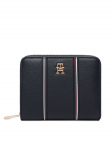 Tommy Hilfiger Rahakott Th Icon Med Za W/Flap Corp AW0AW18653 Tumesinine