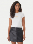 HUGO T-s&auml;rk Dichroma_B 50560769 Valge Slim Fit