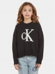 Calvin Klein Jeans Kampsun Fluffy Monogram IG0IG02220 Must Regular Fit