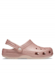 Crocs Pl&auml;tud Classic Glitter Clog Quartz 205942 Roosa