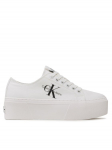 Calvin Klein Jeans Tenniskingad Cupsole Low Txt YW0YW01033 Valge