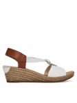 Rieker Sandaalid 624H6-81 Valge
