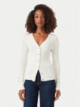 Guess Kardigan W6YR11 Z0950 Kreemjas Slim Fit