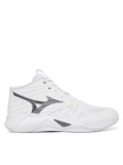 Mizuno Saalijalatsid Wave Momentum Pro Mid V1GA2545 Valge