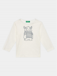 United Colors Of Benetton S&auml;rkpluus 3096G10AS Valge Regular Fit 82