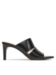 Calvin Klein Pl&auml;tud Heel Mule 70 - Lth 2 Straps HW0HW02460 Must