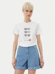 KARL LAGERFELD T-s&auml;rk A2W17103 Valge Regular Fit S