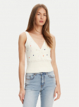 United Colors Of Benetton Top 10C1EH01A Beež Regular Fit L