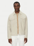 BOSS Nahkjope 50538002 Valge Regular Fit 56