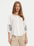 United Colors Of Benetton S&auml;rk 5VZCDQ0BN Valge Relaxed Fit S