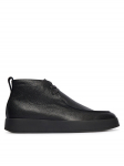 Calvin Klein Saapad Hybrid Cup Apron Boot Lth HM0HM01987 Must