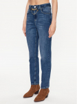 Liu Jo Teksad UF3019 D4391 Tumesinine Straight Fit