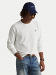 Polo Ralph Lauren Pikkade varrukatega T-s&auml;rk 710970697002 Valge Classic Fit S