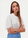 Vero Moda S&auml;rkpluus Janni 10340706 Valge Regular Fit