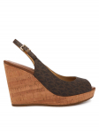 MICHAEL Michael Kors Sandaalid Rosie Wedge 40S6RSHS1B Pruun