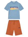 Original Marines Komplekti kuuluvad t-s&auml;rk ja &scaron;ortsid DFP4219YM Sinine Regular Fit