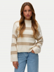 Vero Moda Kampsun Inez 10331538 Beež Regular Fit