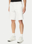 BOSS Riidest &scaron;ortsid 50511436 Valge Regular Fit