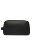 Calvin Klein Kosmeetikakott Foil Emboss Dopp Kit LV04D1031G Must