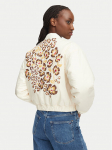 adidas Bomber-jakk X Farm Rio Bomber KR0283 Kreemjas Regular Fit