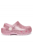 Crocs Pl&auml;tud Classic Chunky Glitter Clog T 211940 Roosa