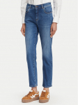 Weekend Max Mara Teksad Lana 2625186071 Tumesinine Straight Leg