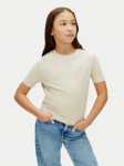 Calvin Klein Jeans T-s&auml;rk Mono Mini Badge LV1CKSJA30 Beež Regular Fit
