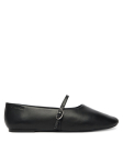 Calvin Klein Baleriinad Oblique Ballerina Mj Lth Hdw HW0HW02847 Must