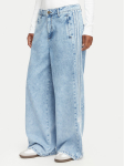 adidas Teksad Adibreak Mid Rise Wide Leg Denim Pant KT2651 Helesinine Wide Leg