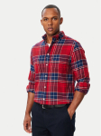 Tommy Hilfiger S&auml;rk Hero Flannel MW0MW44592 Tumepunane Regular Fit
