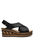 Rieker Sandaalid 68189-00 Must
