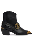 Just Cavalli kauboisaapad 81RA3S56 ZPC30 Must