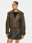 Miss Sixty Nahkjope 6L4LJ1700000 Khakiv&auml;rviline Regular Fit M