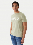 HUGO T-s&auml;rk Dulivio 50467556 Roheline Regular Fit