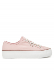 Calvin Klein Jeans Tenniskingad Vulc Flatform Ctn Logo Tag YW0YW01838 Roosa