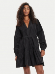 TWINSET Kokteilikleit 241TE2014 Must Regular Fit