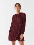 Liu Jo Igap&auml;evane kleit MF3399 T0414 Bordoopunane Relaxed Fit