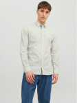 Jack & Jones S&auml;rk 12235969 Valge Slim Fit