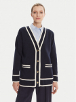 Gant Kardigan 4805340 Tumesinine Relaxed Fit
