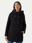 Vero Moda Kevad-s&uuml;gis mantel Fortuneshila 10291044 Must Regular Fit