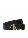 Calvin Klein Naiste p&uuml;ksirihm Facet Ck Buckle Pebble 25Mm LV04F7060G Must