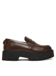 Tommy Hilfiger Loaferid Archive '01 Leather Loafer EN0EN03022 Pruun