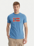 Napapijri T-s&auml;rk S-Mahsa NP0A4FZB Sinine Regular Fit