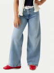 Guess Teksad J6GA07 D45E0 Sinine Wide Leg