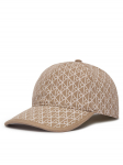 Calvin Klein Nokam&uuml;ts Emblem Print W Leather Patch Cap LV04F5036G Beež