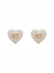 Coach K&otilde;rvar&otilde;ngad Enamel Heart Stud Earrings 37479226GLD100 H&otilde;bedane