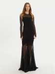 NORMA KAMALI &Otilde;htune kleit ST324PPMG08001 Must Slim Fit