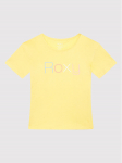 Roxy T-s&auml;rk Short Sleeve ERGZT03845 Kollane Regular Fit