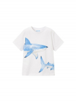Mayoral T-s&auml;rk 3080 Valge Regular Fit